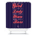 Wesley Bird New Boss Shower Curtain