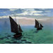 Le Havre Exit the Fishing Boats from the Port Canvas Art