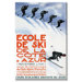 Ecole de Ski Canvas Wall Art
