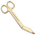 Gold Plated Bandage Scissor