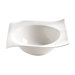 White Basics Motion Square 9.5" Bowl