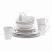 White Basics Cosmopolitan 16 Piece Dinnerware Set