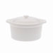 White Basics Round Casserole