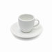 White Basics 4 oz. Demi Cup and Saucer
