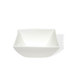 White Basics East Meets West 6" Square Bowl