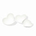 White Basics Heart Sauce and Dip (Set of 3)