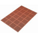 Kushion Safe Light Molded Rubber 3'x5' Mat in Red