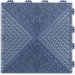 Quick Click 15" x 15" All Weather Floor Tiles in Blue