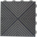 Quick Click 15" x 15" All Weather Floor Tiles in Graphite