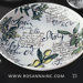 Olive Oil 13" Serving Bowl