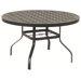 Patterned Round Dining Table with Hole