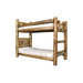Glacier Country Twin over Twin Bunk Bed with Built-In Ladder