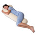 DreamWeaver 500 Thread Count Ergonomic Body Pillow