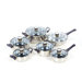 Gourmet Chef Aluminum 12-Piece Cookware Set