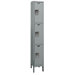 Maintenance-Free Quiet Locker Triple Tier 1 Wide (Knock-Down)