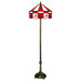NCAA 16" Stained Glass Floor Lamp