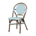 Outdoor Cottage Paris Bistro Fabric Side Chair