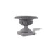 ResinStone Scalloped and Ribbed Urn
