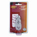 Scotch Command Adhesive-Mount Metal Hook, Medium, Brushed Nickel Finish                                                      