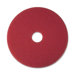 Buffer Pad, 12", Red, 5 Pads/Carton