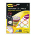 Post-it Designer Identification Labels