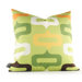 Aequorea Smile Pillow in Lime