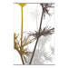 Morning Glory Prairie Slat in Olive and Charcoal