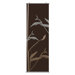 Morning Glory Tall Grass Slat in Charcoal and Olive 3