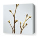 Axis Stretched Wall Art in Aqua