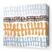 Plankton Stretched Wall Art in Aqua