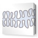 Kelp Stretched Wall Art in Aqua