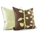 Bud Throw Pillow in Chocolate