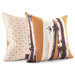 Bamboo Throw Pillow in Sunshine