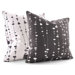 Pussy Willows Throw Pillow in Mineral