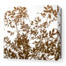 Brush Stretched Wall Art in White