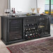 Siena Wine Credenza with 28 Bottle Touchscreen Wine Refrigerator