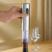 Electric Blue Stainless Steel Push - Button Corkscrew