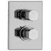 J12 Bath Series Thermostatic Valve Body with Diverter and Trim