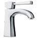 J11 Bath Series Single Lever Handle Bathroom Faucet with Arched Spout