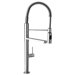 J25 Kitchen Series Commercial Kitchen Faucet with Swivel Spout and Commercial Sprayer