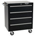 26" 4 Drawer Rolling Cabinet
