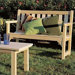 English Wood Garden Bench