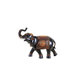 Resin Elephant Large with Red Blanket