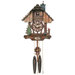 Cuckoo Clock with Chimney Sweep Pops out of Chimney