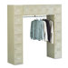 Sixteen Box Compartments and Coat Bar