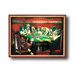 Hand-Carved Poker Dogs Under the Table Picture
