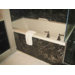 Designer Kayla 74" W X 42" D Bath Tub with Whirlpool System