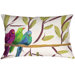Flocked Together Birds Pillow