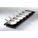 Small Entities Rectangular Finger Food Set with 6 Spoons