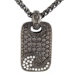 Stainless Steel Crystal Wave Necklace